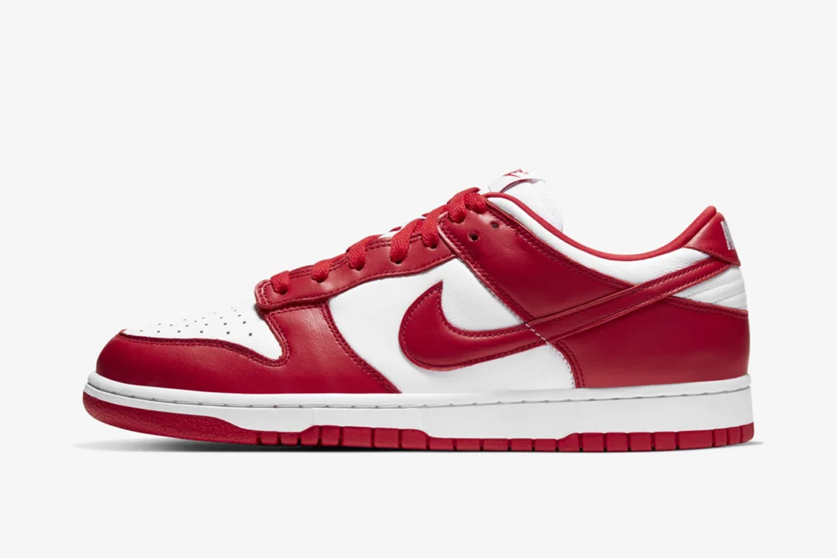 Nike Dunk Low “University Red”: Where 